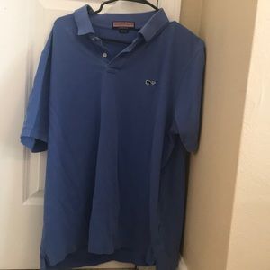 Men’s blue vineyard vines polo